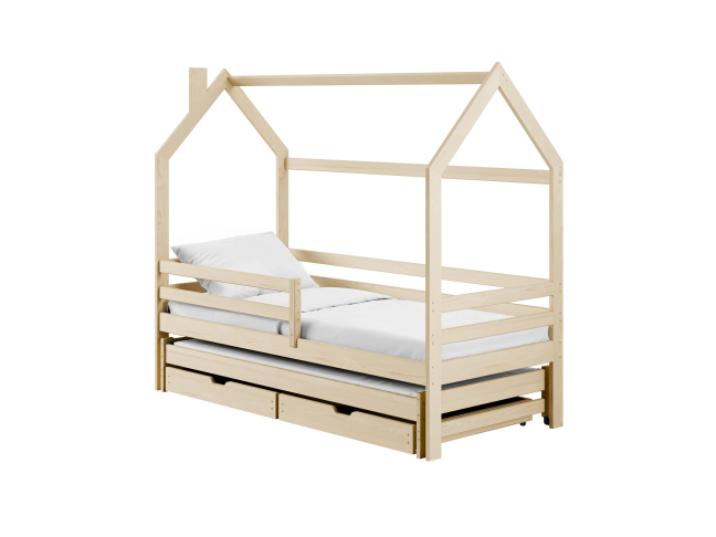 Dvigulė vaikiška lova su stalčiais DISNEY 90x190 10