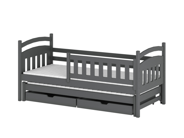 Dvigulė vaikiška lova su stalčiais GALAXY 80x160 10 Dvigulė vaikiška lova su stalčiais GALAXY 80x160 10