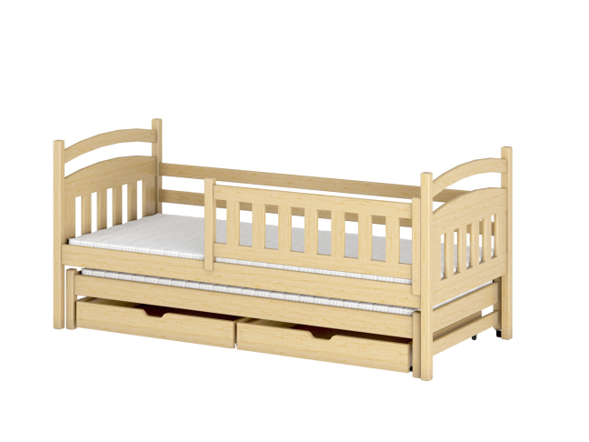 Dvigulė vaikiška lova su stalčiais GALAXY 80x160 12 Dvigulė vaikiška lova su stalčiais GALAXY 80x160 12