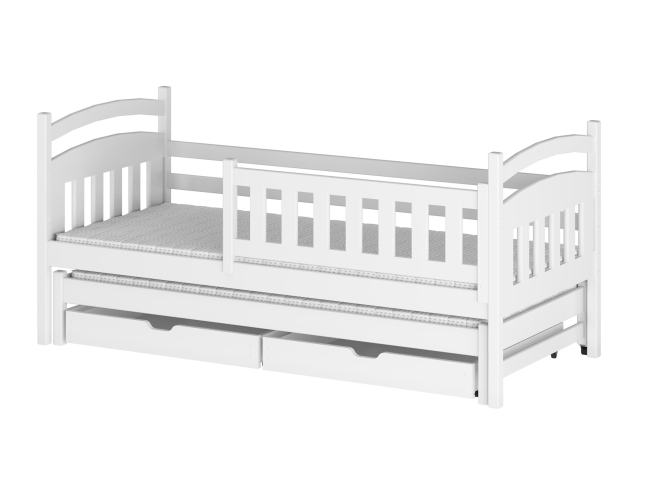 Dvigulė vaikiška lova su stalčiais GALAXY 80x180 8 Dvigulė vaikiška lova su stalčiais GALAXY 80x180 8