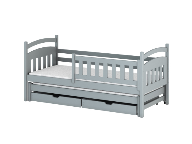 Dvigulė vaikiška lova su stalčiais GALAXY 80x180 10 Dvigulė vaikiška lova su stalčiais GALAXY 80x180 10