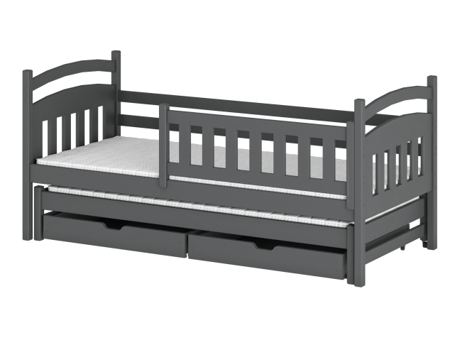 Dvigulė vaikiška lova su stalčiais GALAXY 80x200 9 Dvigulė vaikiška lova su stalčiais GALAXY 80x200 9