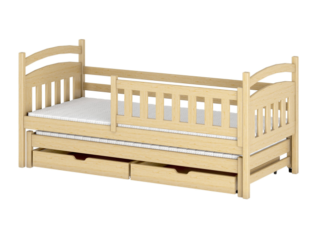 Dvigulė vaikiška lova su stalčiais GALAXY 80x200 11 Dvigulė vaikiška lova su stalčiais GALAXY 80x200 11