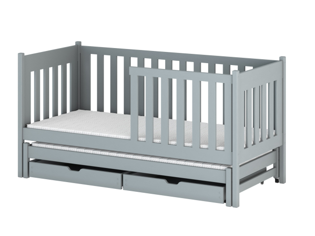 Dvigulė vaikiška lova su stalčiais KAJA 90x190 22 Dvigulė vaikiška lova su stalčiais KAJA 90x190 22