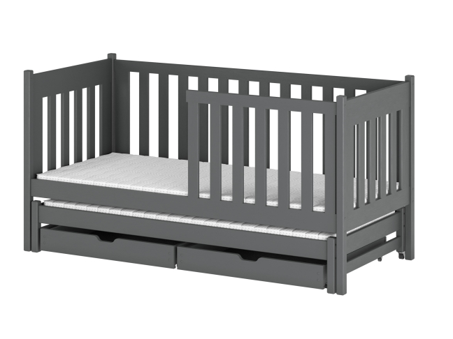 Dvigulė vaikiška lova su stalčiais KAJA 90x200 20 Dvigulė vaikiška lova su stalčiais KAJA 90x200 20