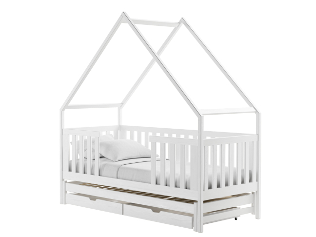 Dvigulė vaikiška lova su stalčiais MAGIC 90x190 5 Dvigulė vaikiška lova su stalčiais MAGIC 90x190 5