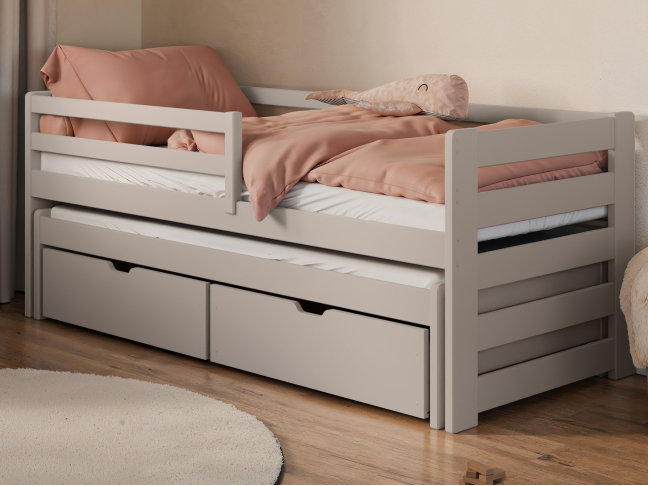 Dvigulė vaikiška lova su stalčiais SENSO 80x160 26 Dvigulė vaikiška lova su stalčiais SENSO 80x160 26