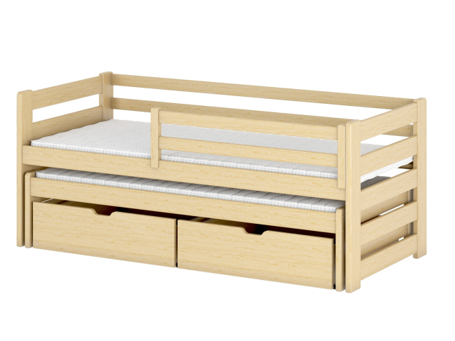 Dvigulė vaikiška lova su stalčiais SENSO 80x160 24 Dvigulė vaikiška lova su stalčiais SENSO 80x160 24