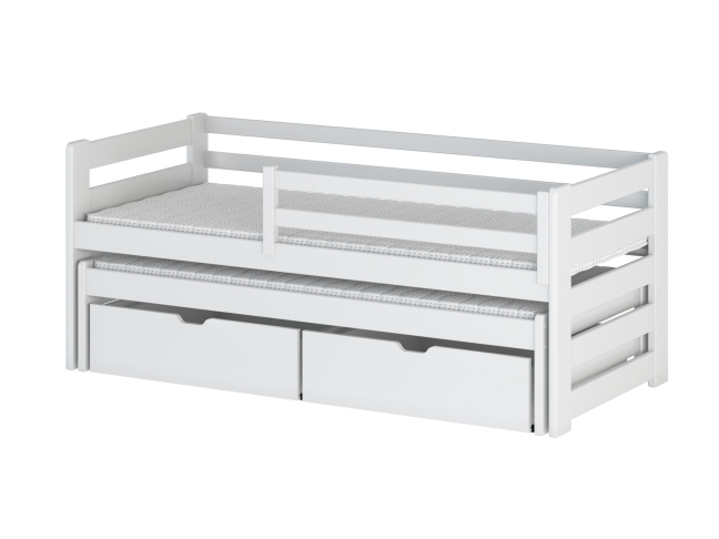 Dvigulė vaikiška lova su stalčiais SENSO 80x200 20 Dvigulė vaikiška lova su stalčiais SENSO 80x200 20