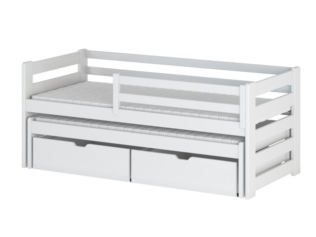 Dvigulė vaikiška lova su stalčiais SENSO 90x190 20 Dvigulė vaikiška lova su stalčiais SENSO 90x190 20