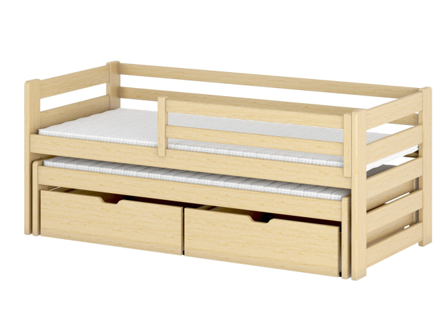 Dvigulė vaikiška lova su stalčiais SENSO 90x190 23 Dvigulė vaikiška lova su stalčiais SENSO 90x190 23