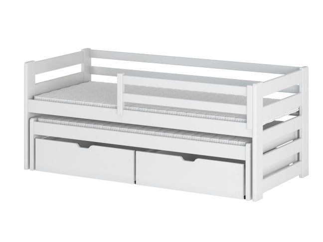 Dvigulė vaikiška lova su stalčiais SENSO 90x200 20 Dvigulė vaikiška lova su stalčiais SENSO 90x200 20