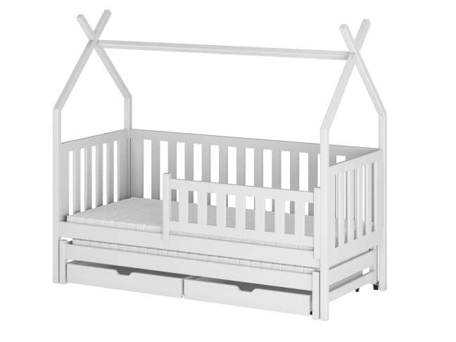 Dvigulė vaikiška lova su stalčiais TYTUS 80x180 7 Dvigulė vaikiška lova su stalčiais TYTUS 80x180 7