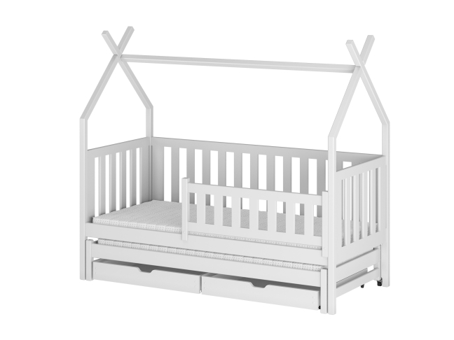 Dvigulė vaikiška lova su stalčiais TYTUS 90x200 7 Dvigulė vaikiška lova su stalčiais TYTUS 90x200 7