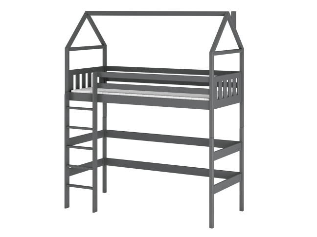 Antresolė lova namelis GLORIA 90x190 7 Antresolė lova namelis GLORIA 90x190 7