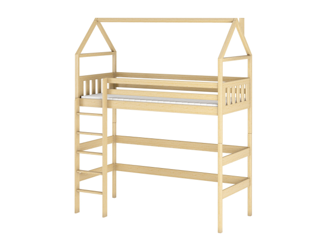 Antresolė lova namelis GLORIA 90x200 9