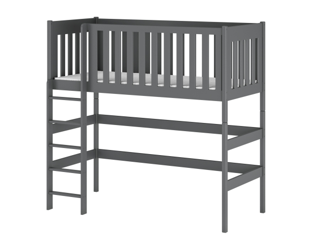 Aukšta vaikiška lova LAURA 90x190 8