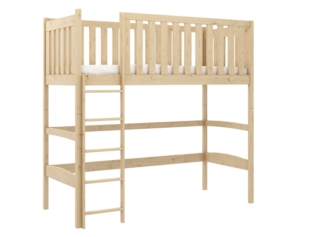 Aukšta vaikiška lova LAURA 90x190 10