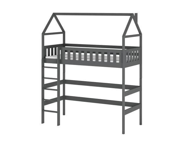 Antresolė lova namelis OTYLIA 80x180 8