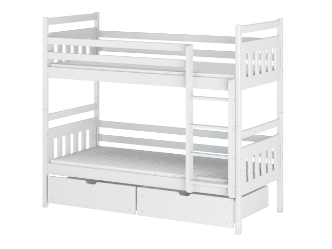 Dviaukštė vaikiška lova su stalčiais ADAS 90x200 4 Dviaukštė vaikiška lova su stalčiais ADAS 90x200 4