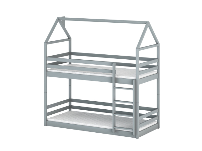 Dviaukštė vaikiška lova AXEL 80x180 10 Dviaukštė vaikiška lova AXEL 80x180 10