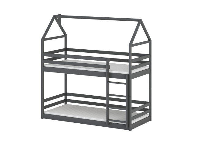 Dviaukštė vaikiška lova AXEL 80x200 9