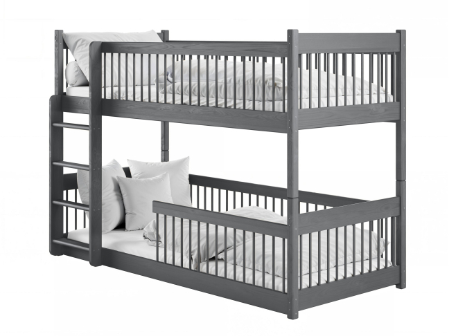 Dviaukštė vaikiška lova BOSTON 80x180 4 Dviaukštė vaikiška lova BOSTON 80x180 4