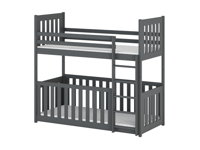 Dviaukštė vaikiška lova CRIS 80x160 12
