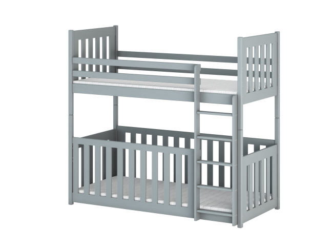 Dviaukštė vaikiška lova CRIS 80x180 9