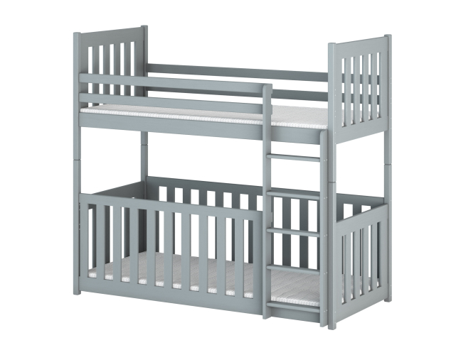 Dviaukštė vaikiška lova CRIS 90x200 10 Dviaukštė vaikiška lova CRIS 90x200 10