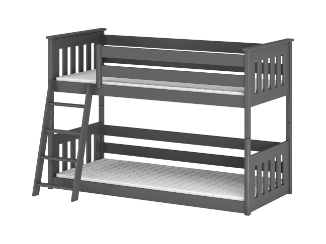 Dviaukštė vaikiška lova KEVIN 80x160 8 Dviaukštė vaikiška lova KEVIN 80x160 8