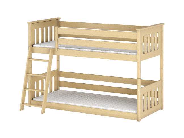 Dviaukštė vaikiška lova KEVIN 80x200 10 Dviaukštė vaikiška lova KEVIN 80x200 10
