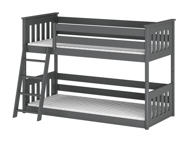 Dviaukštė vaikiška lova KEVIN 90x200 8 Dviaukštė vaikiška lova KEVIN 90x200 8