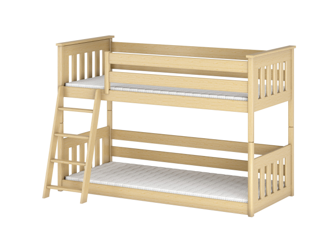 Dviaukštė vaikiška lova KEVIN 90x200 10 Dviaukštė vaikiška lova KEVIN 90x200 10