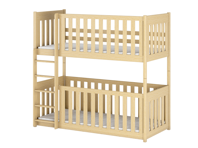 Dviaukštė vaikiška lova KONRAD 90x190 19 Dviaukštė vaikiška lova KONRAD 90x190 19