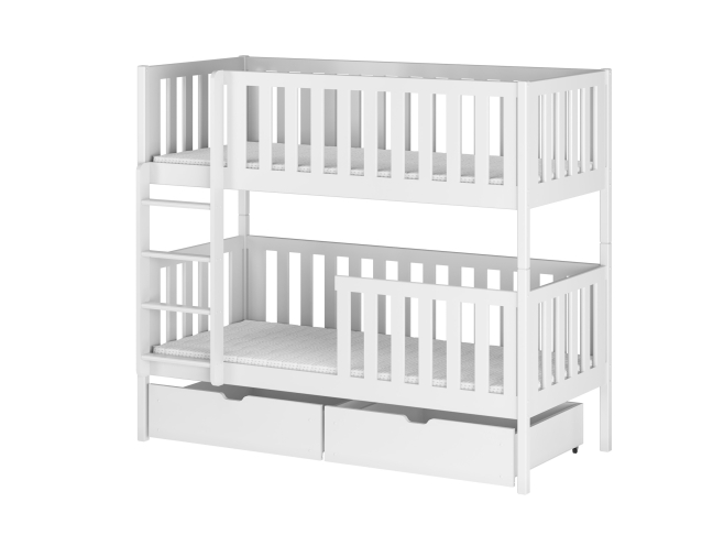 Dviaukštė vaikiška lova su stalčiais MICHALINA 80x200 5