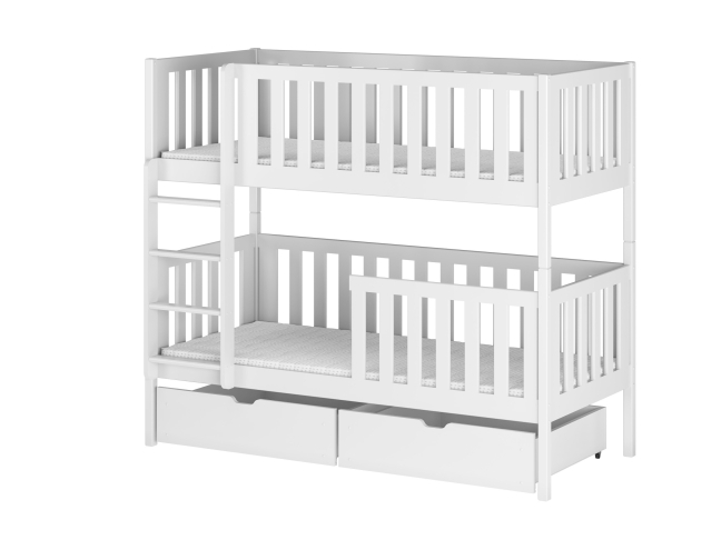 Dviaukštė vaikiška lova su stalčiais MICHALINA 90x190 5