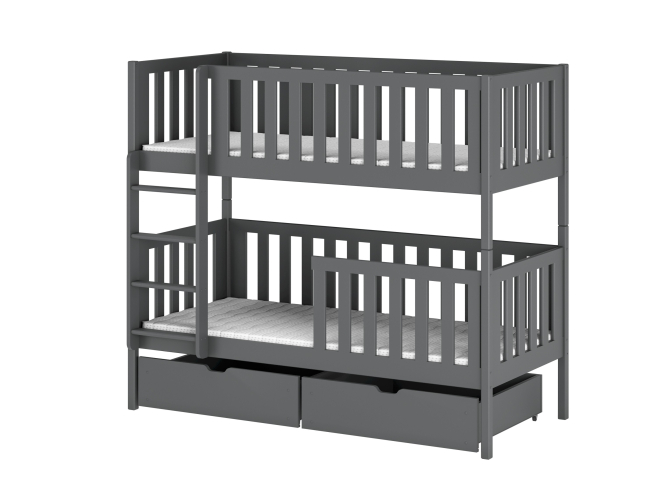 Dviaukštė vaikiška lova su stalčiais MICHALINA 90x200 6