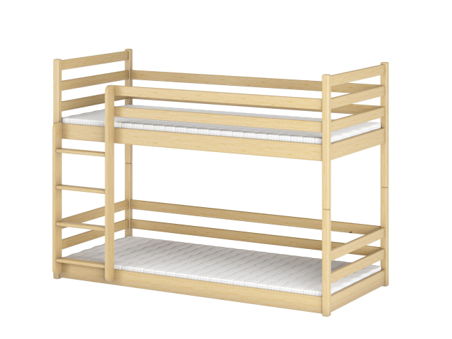 Dviaukštė vaikiška lova MINI 90x190 10 Dviaukštė vaikiška lova MINI 90x190 10