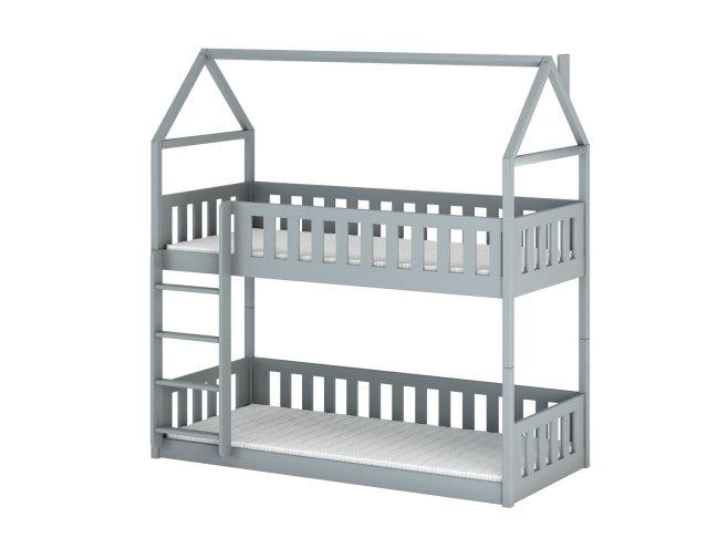 Dviaukštė vaikiška lova POLA 80x160 9 Dviaukštė vaikiška lova POLA 80x160 9