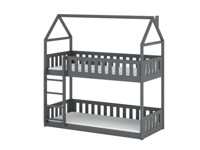 Dviaukštė vaikiška lova POLA 80x160 8