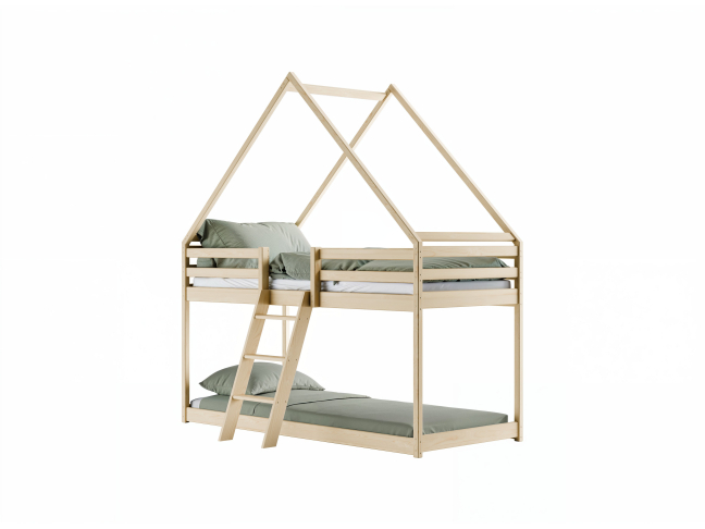 Dviaukštė vaikiška lova SWEET 80x180 6 Dviaukštė vaikiška lova SWEET 80x180 6