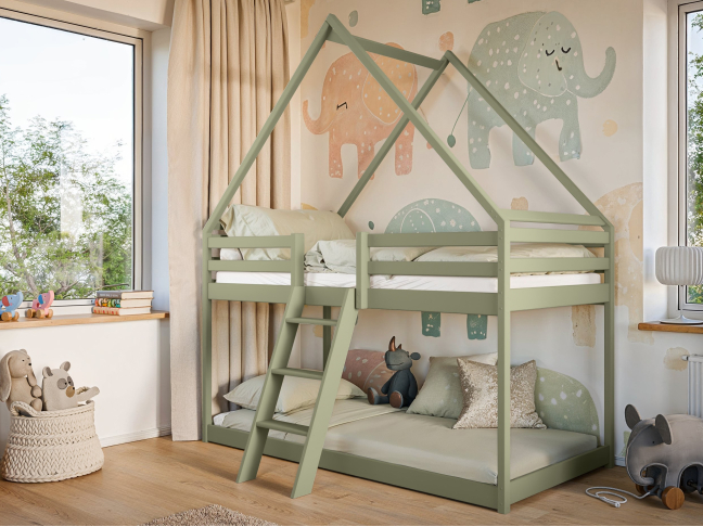 Dviaukštė vaikiška lova SWEET 80x180 7