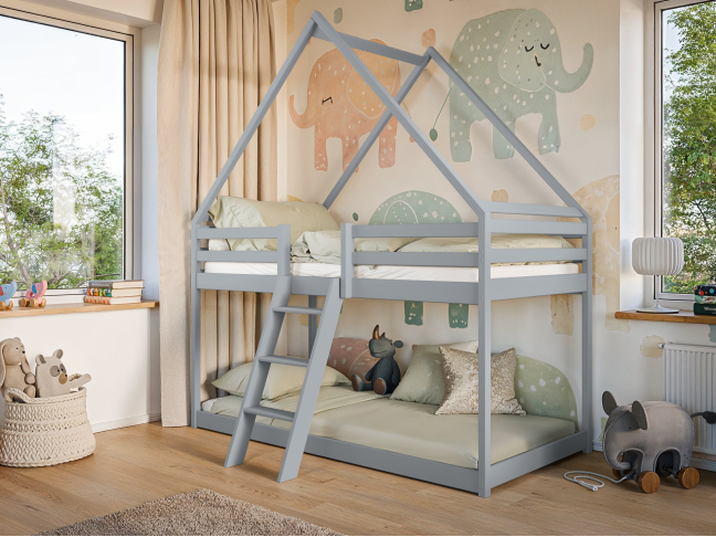 Dviaukštė vaikiška lova SWEET 90x200 6