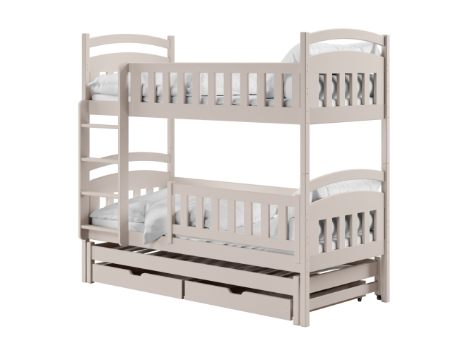 Trivietė vaikiška lova su stalčiais BLANKA 90x200 16