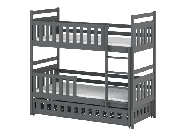 Trivietė vaikiška lova OLIWIA 80x160 14