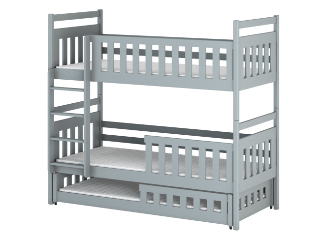 Trivietė vaikiška lova OLIWIA 80x160 11