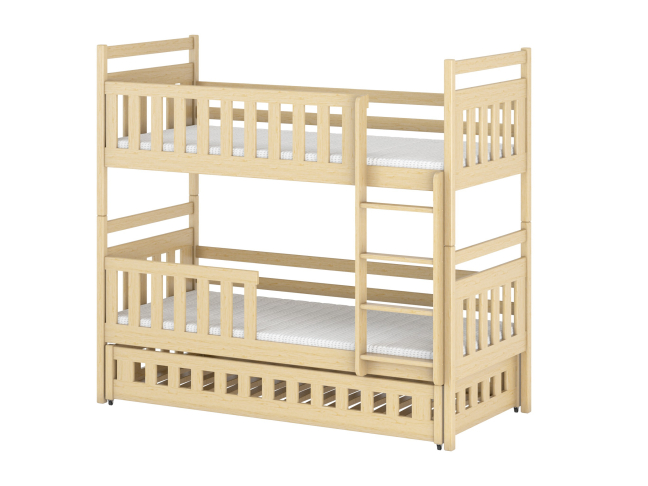 Trivietė vaikiška lova OLIWIA 80x180 16