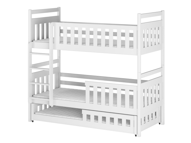 Trivietė vaikiška lova OLIWIA 80x200 8