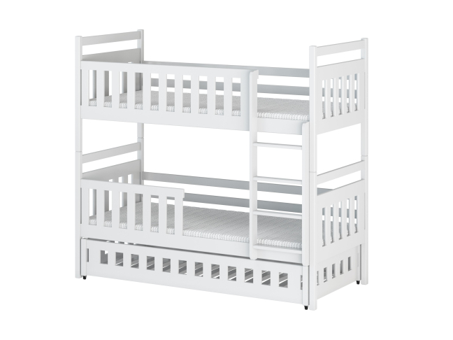 Trivietė vaikiška lova OLIWIA 90x200 12